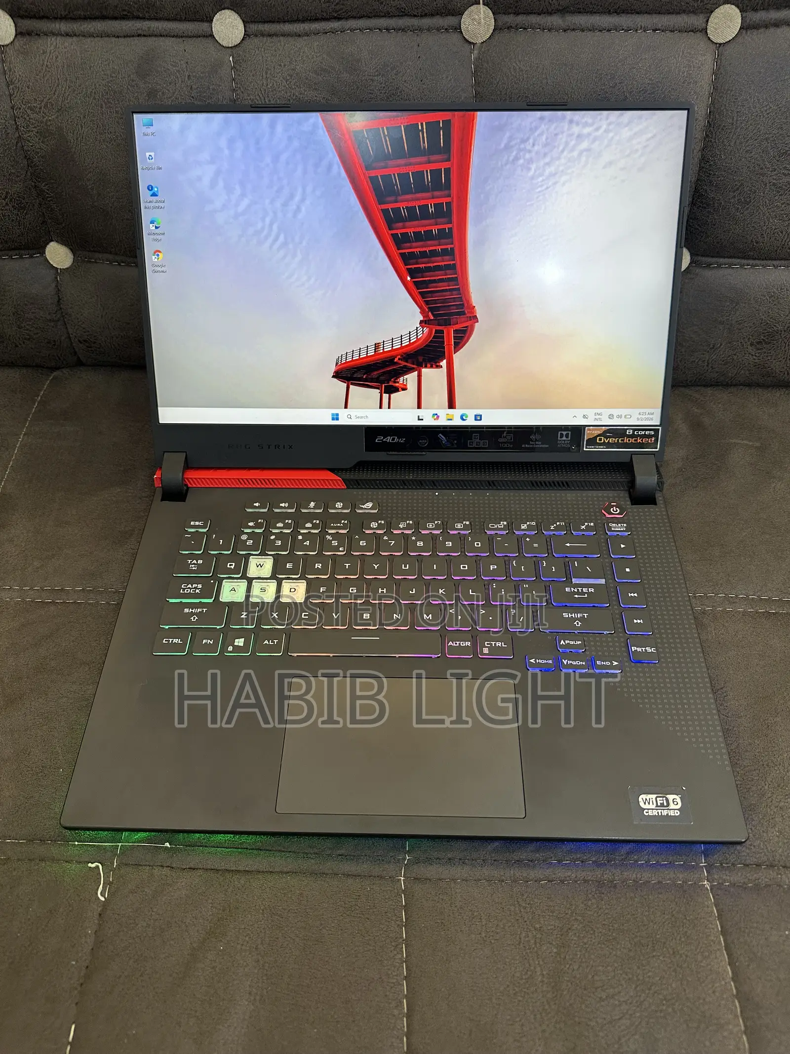 Laptop Asus ROG Strix G16 G614 16GB AMD Ryzen 9 SSD 512GB
