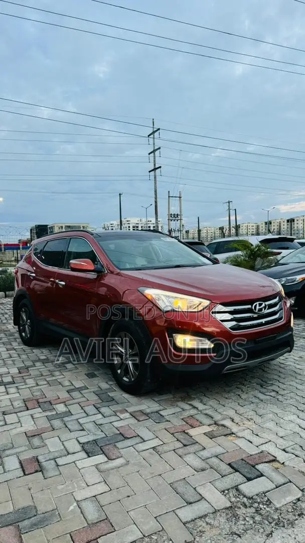 Hyundai Santa Fe 2015 Orange