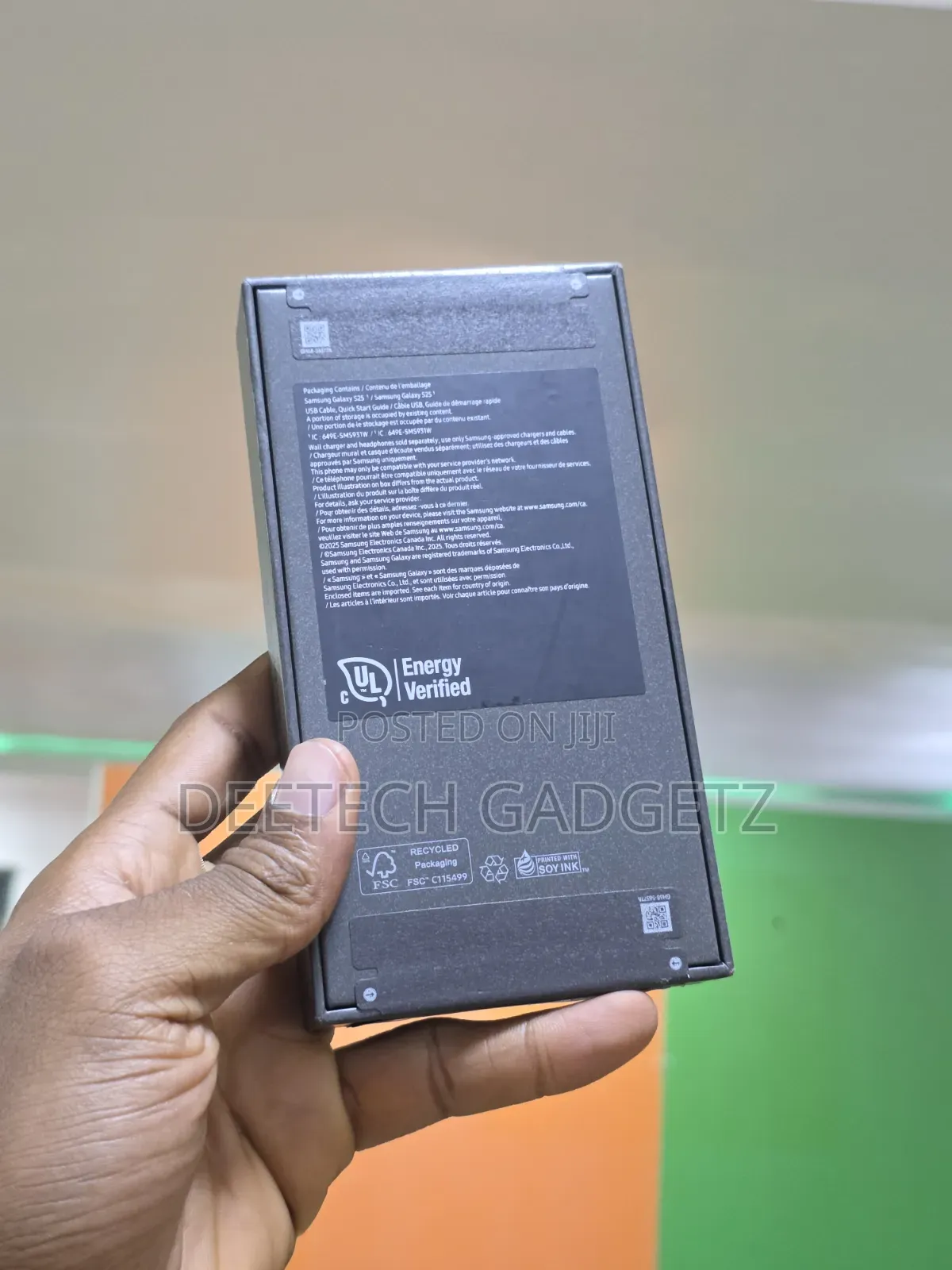 New Samsung Galaxy S25 128 GB Black
