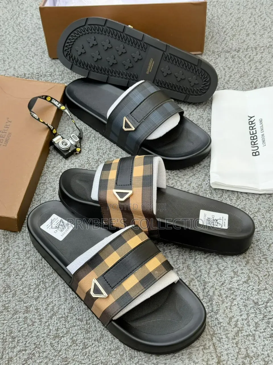 Quality London Burberry Slide