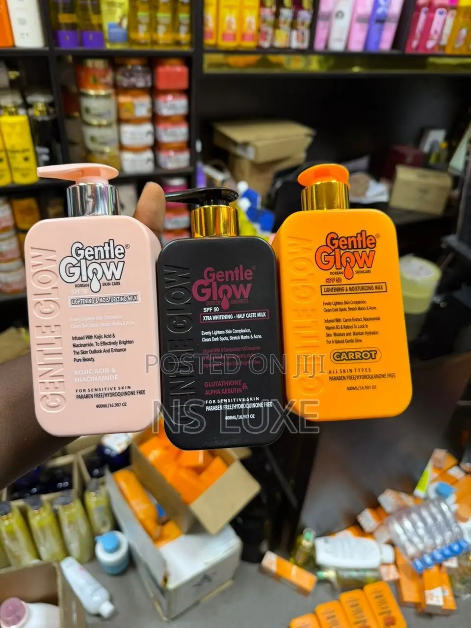 Gentle Glow Lotion by 3pcs