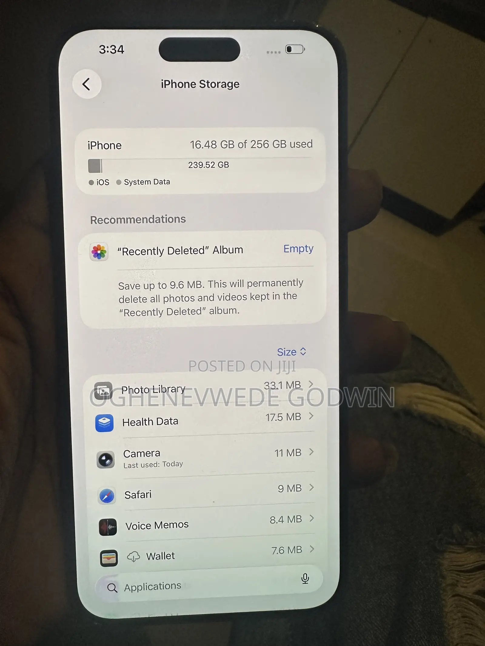 Apple iPhone 15 Pro Max 256 GB Black