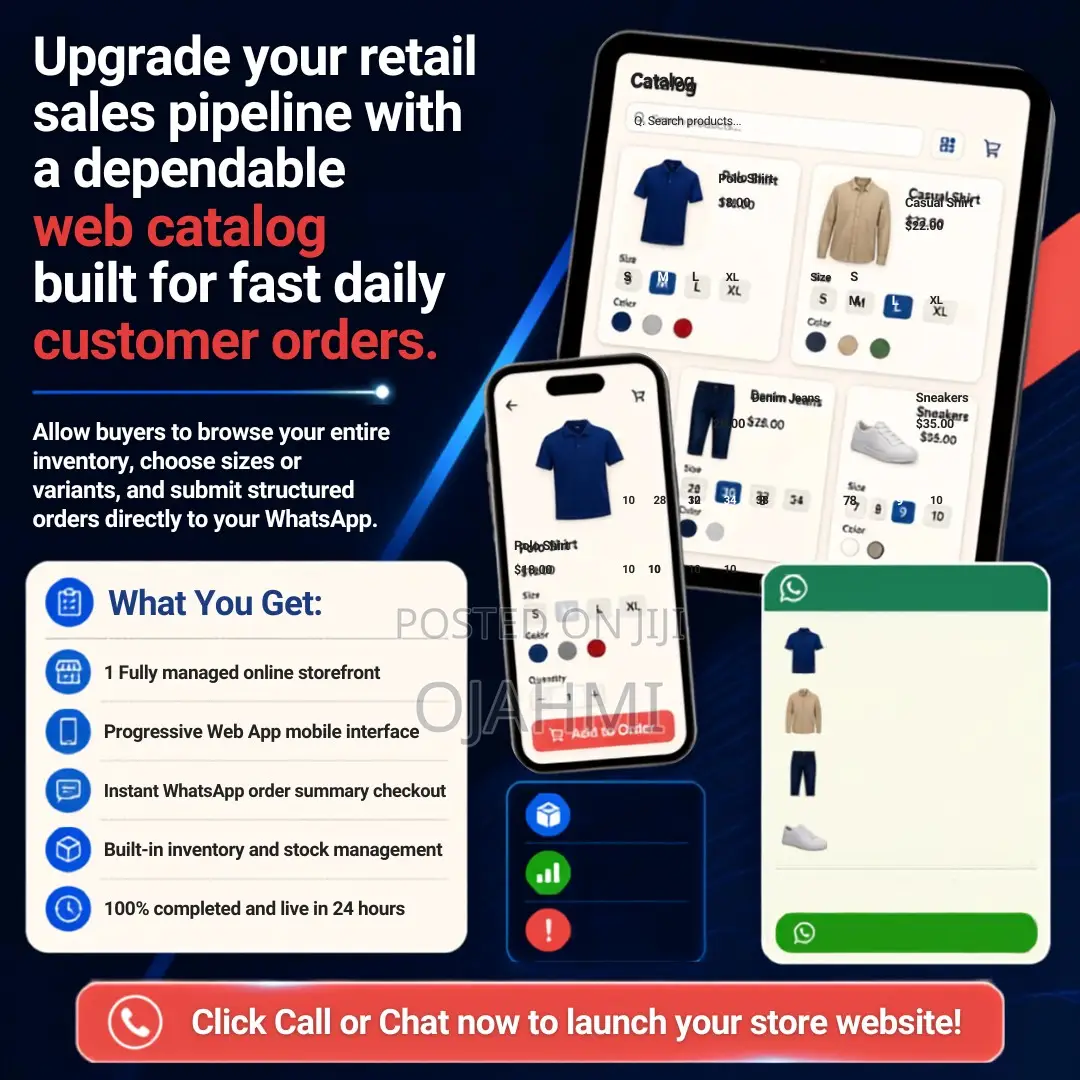 Fast Mobile Catalog Website for Active Merchants