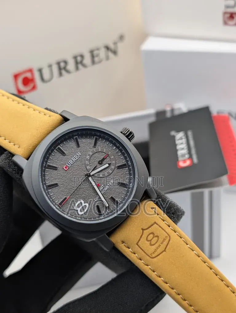 CURREN Leather Strap
Wristwatch