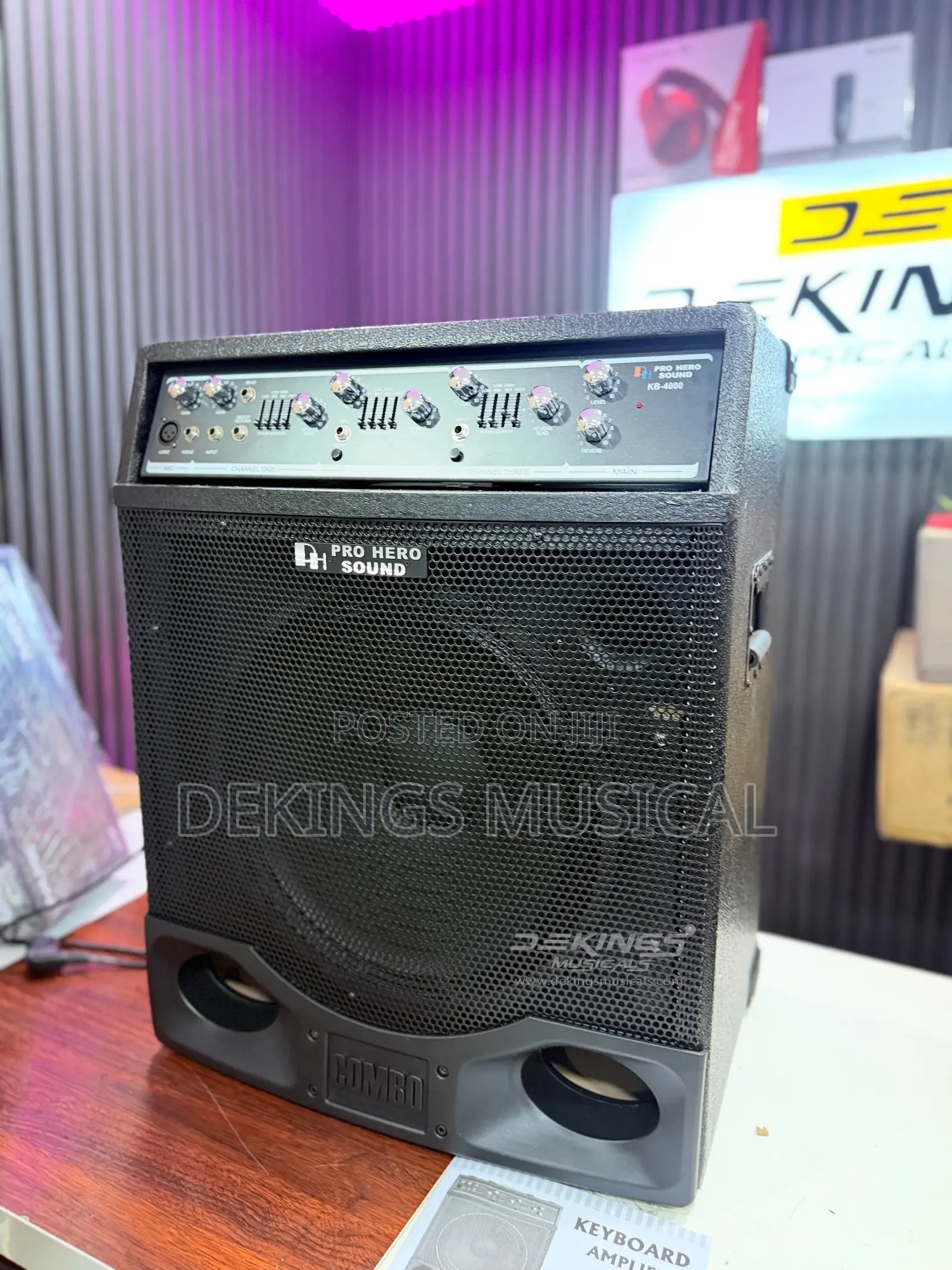 Pro Hero KB4000 Electric Guitar Combo Speaker