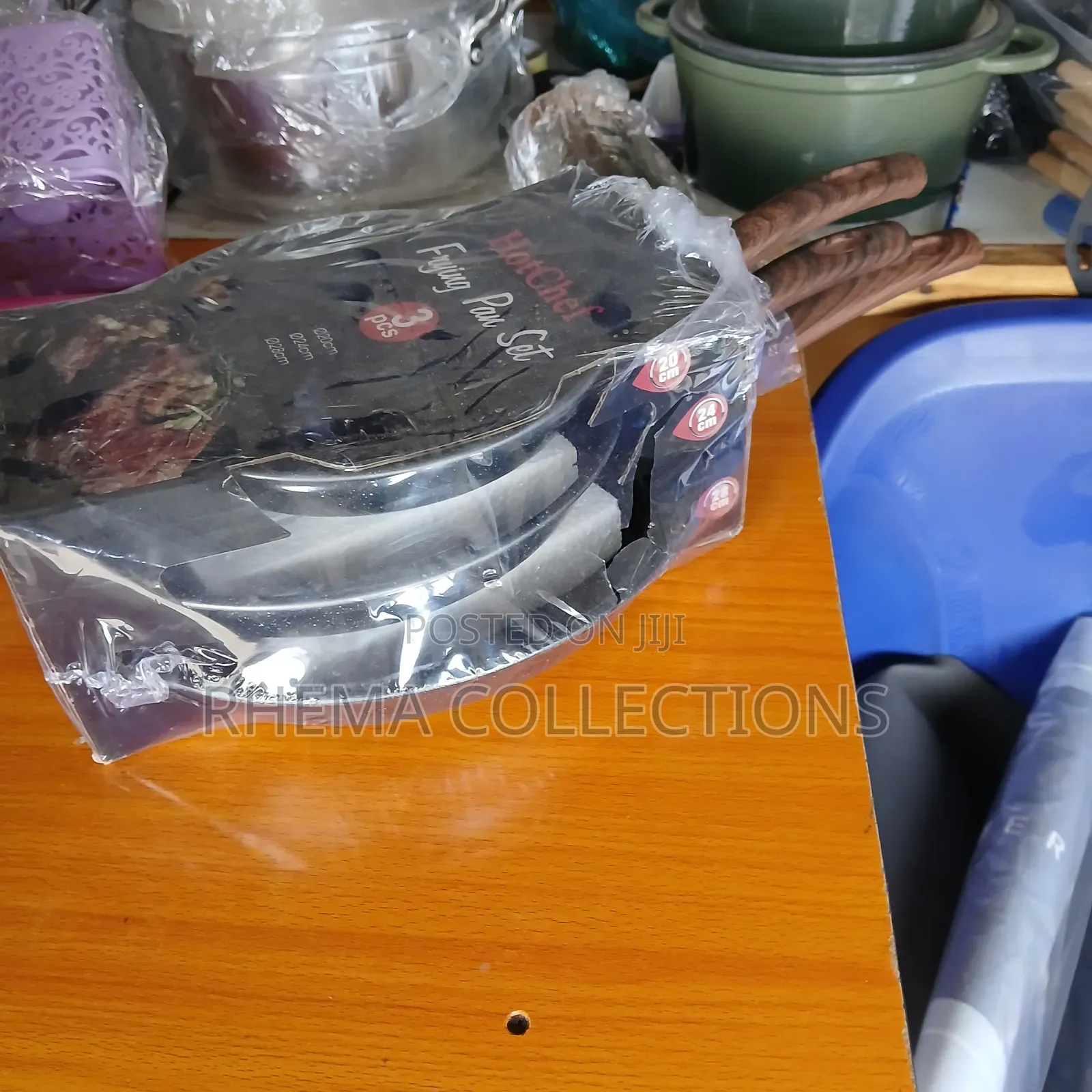 3pcs Quality Hot Chef Frying Pan 
Set
