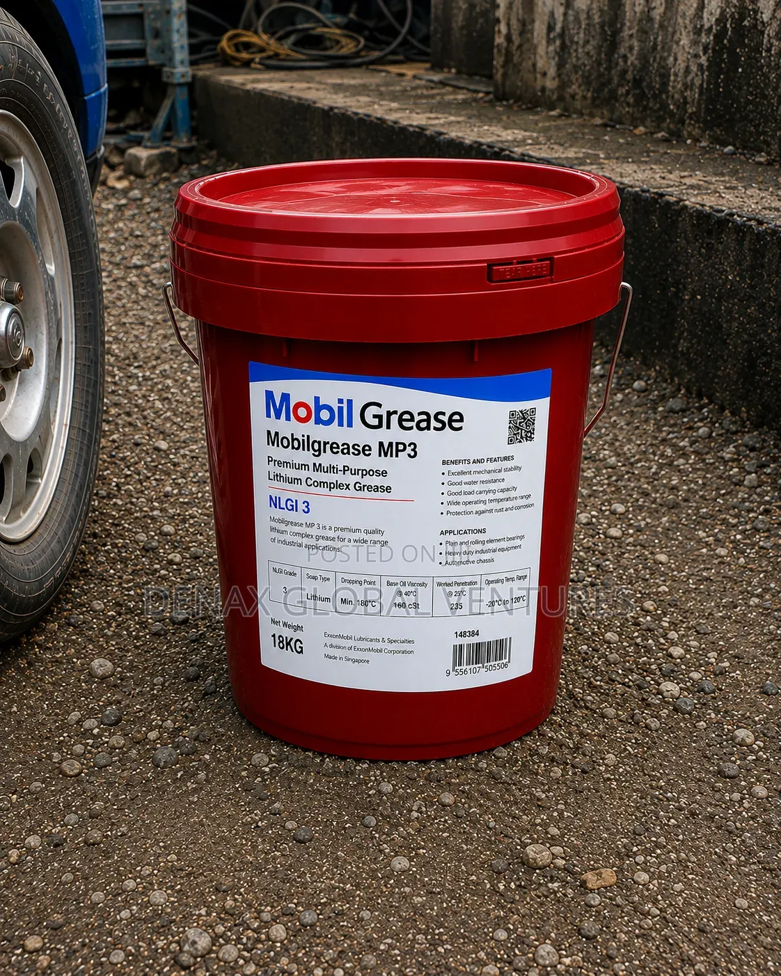 Mobilgrease Mp3 Lithium Grease 18kg