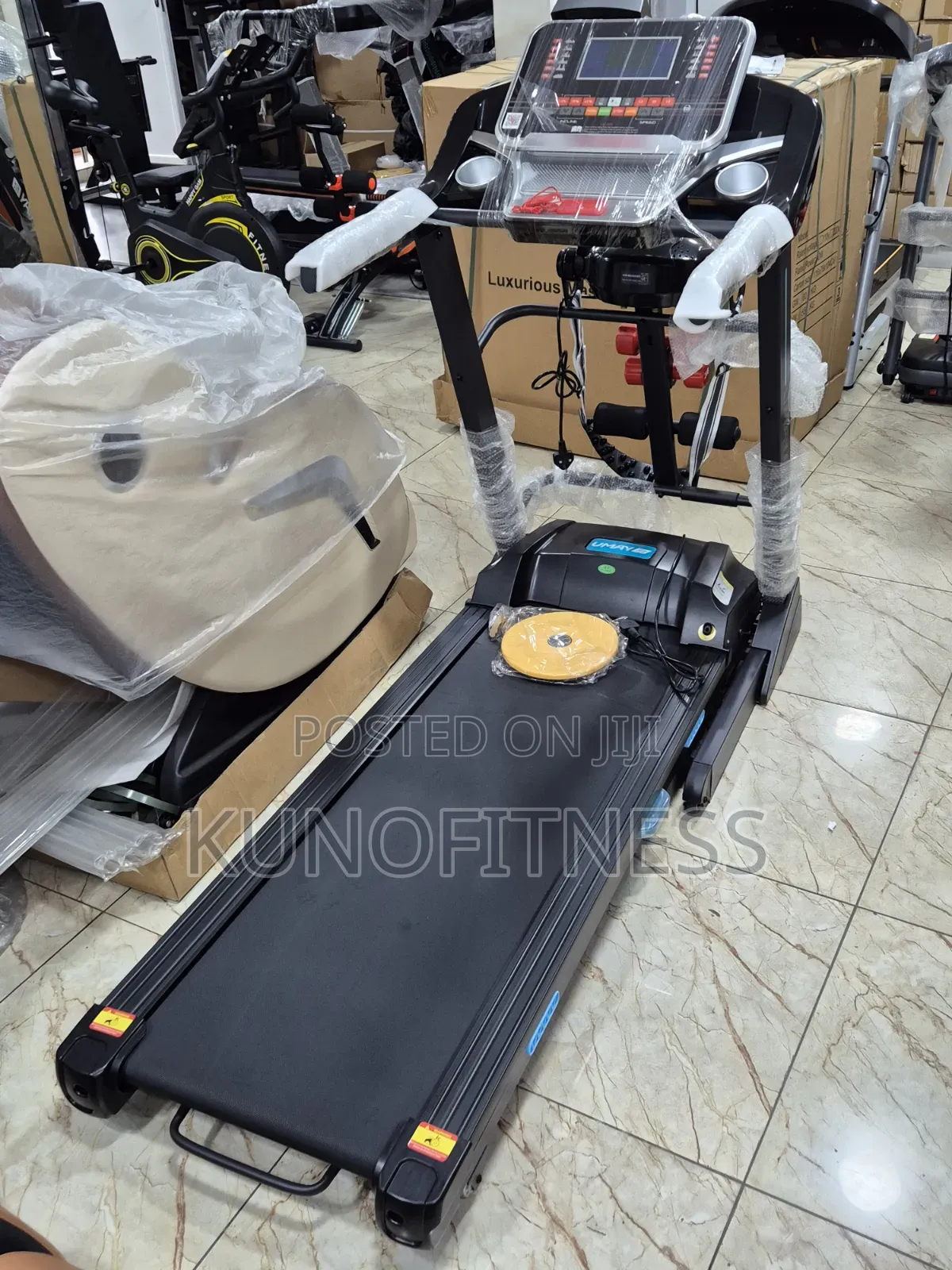 2.5HP Auto Incline/Decline Massager Treadmill – 130kg Capacity
