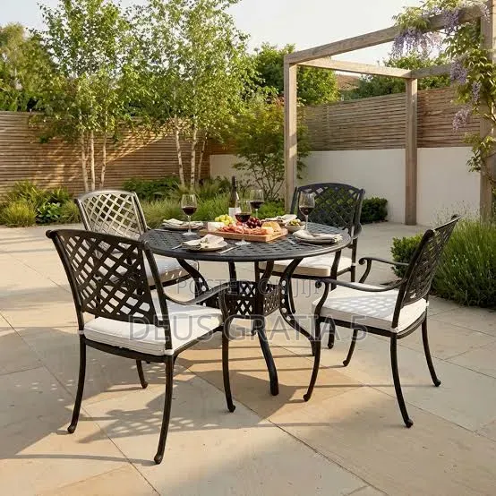 Wrought Iron Restaurant Outdoor Set