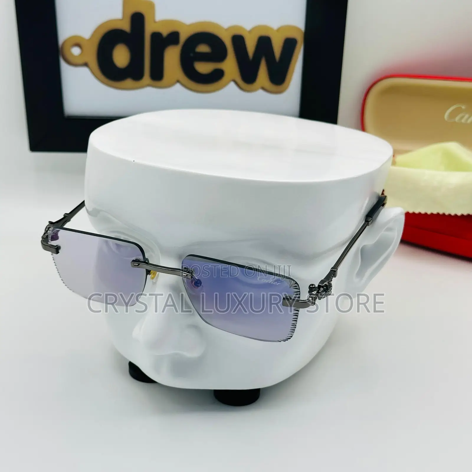 Cartier Quality Luxury Men Sunglasses