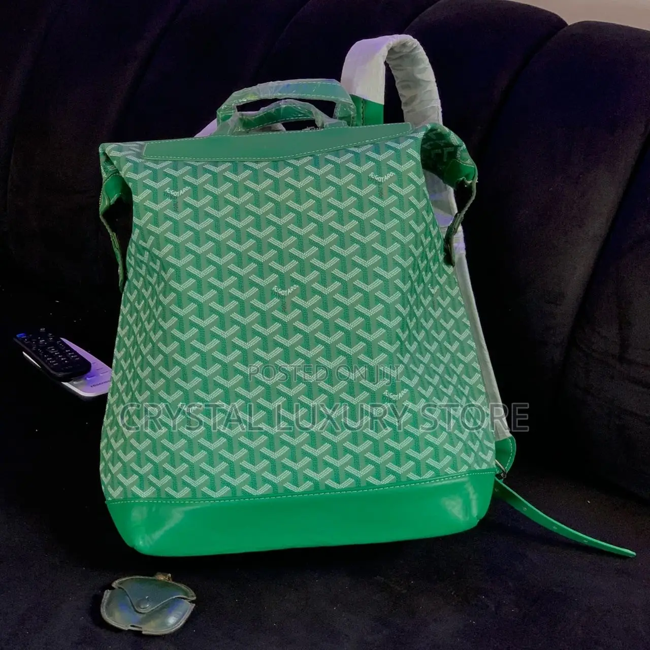 Goyard Quality Luxury Men Genuine Leather Bag