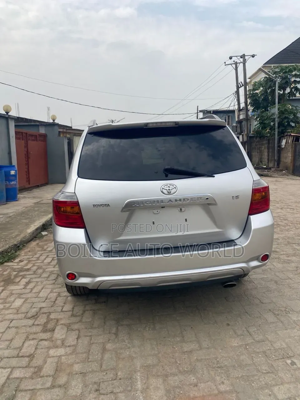 Toyota Highlander 2008 Silver