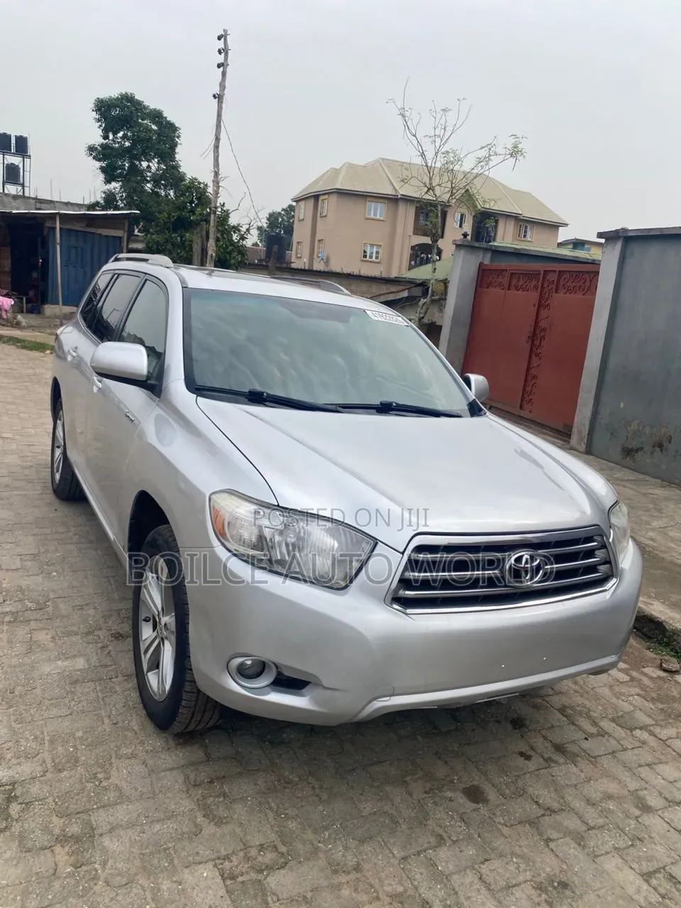 Toyota Highlander 2008 Silver