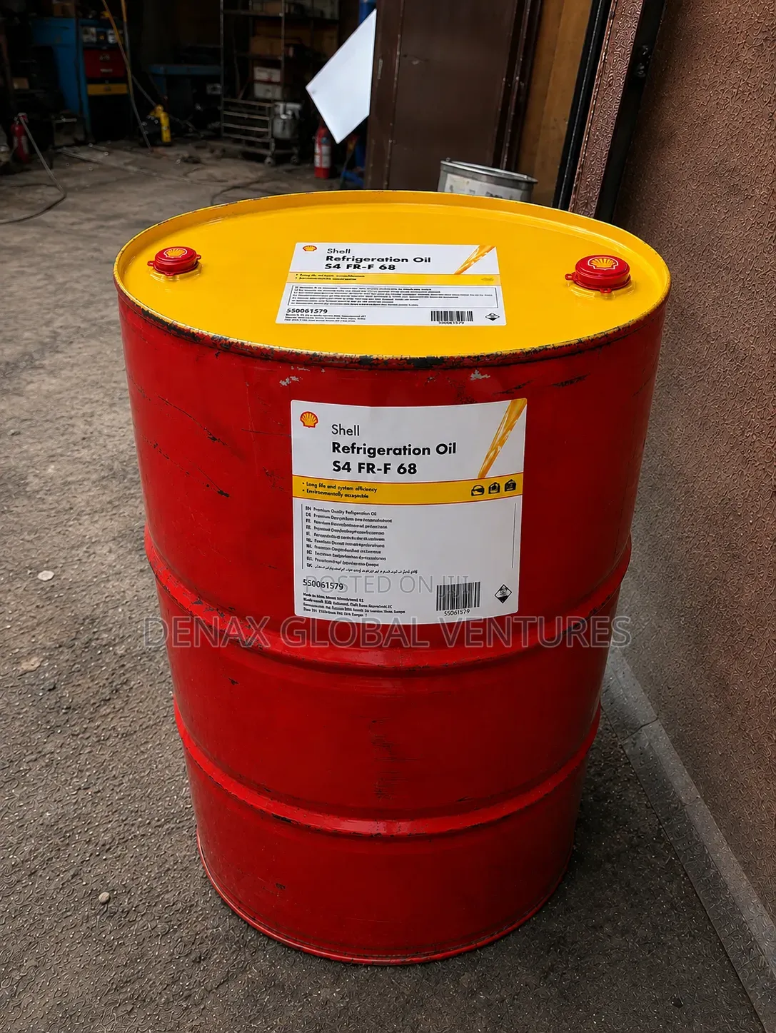 Shell Refrigeration Oil S4 Fr-F 68 208L