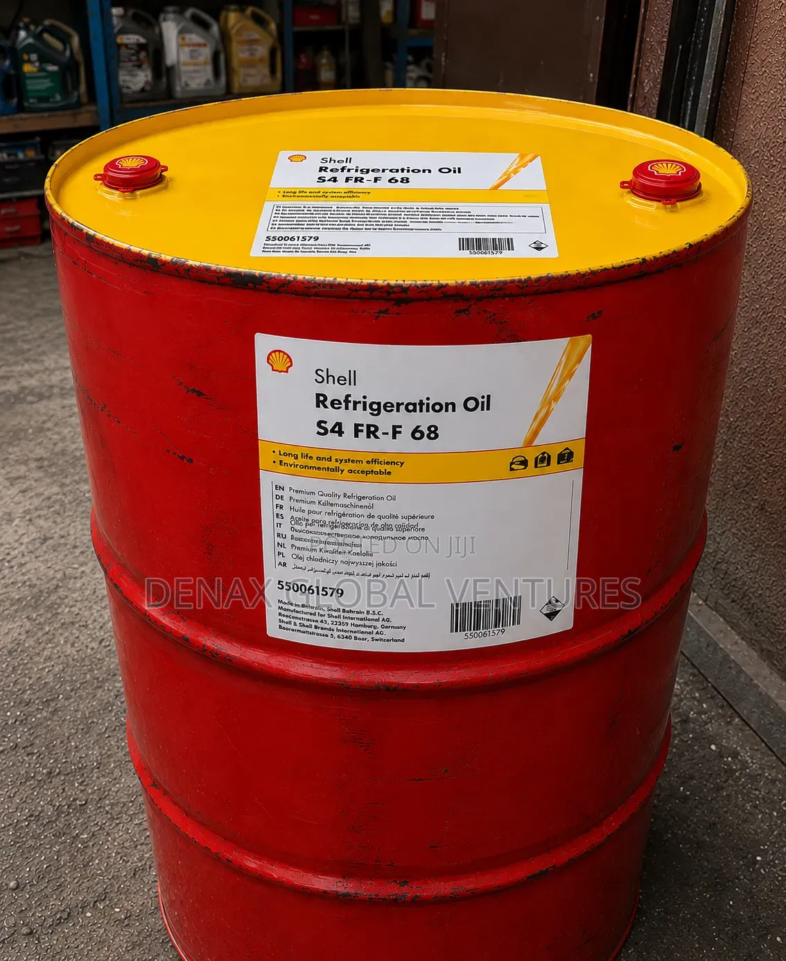 Shell Refrigeration Oil S4 Fr-F 68 208L
