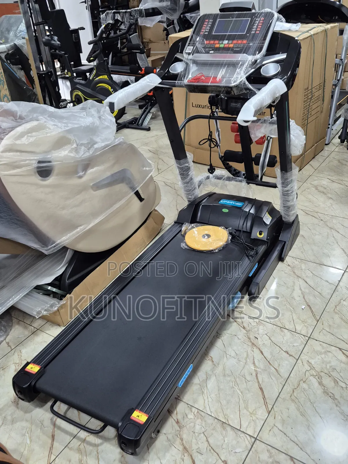 New 2.5HP Auto Incline & Decline Massager Treadmill 130kg