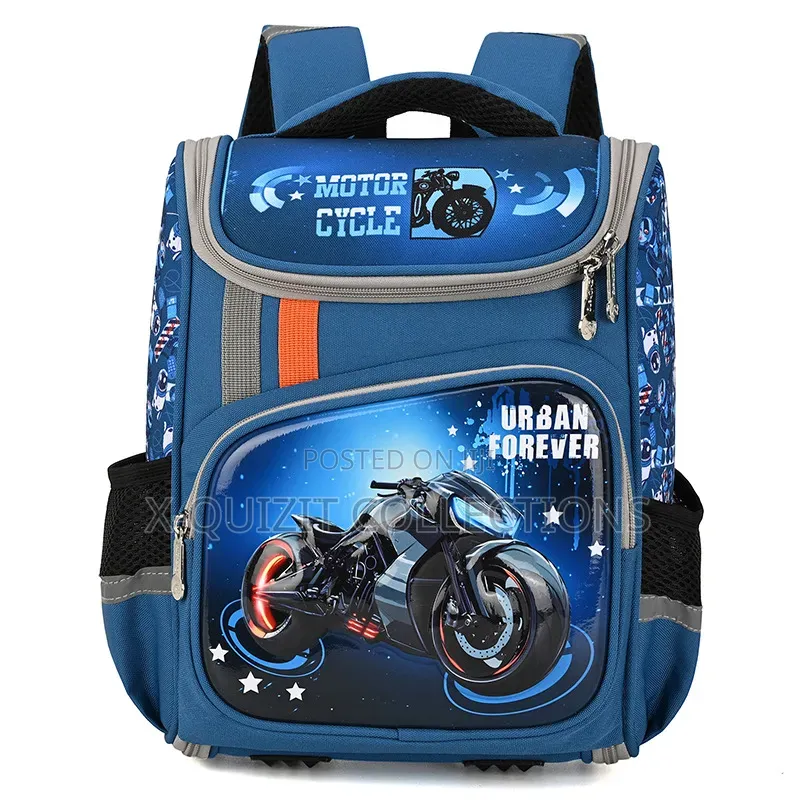 12-Inch Character School Bag for Kindergarten