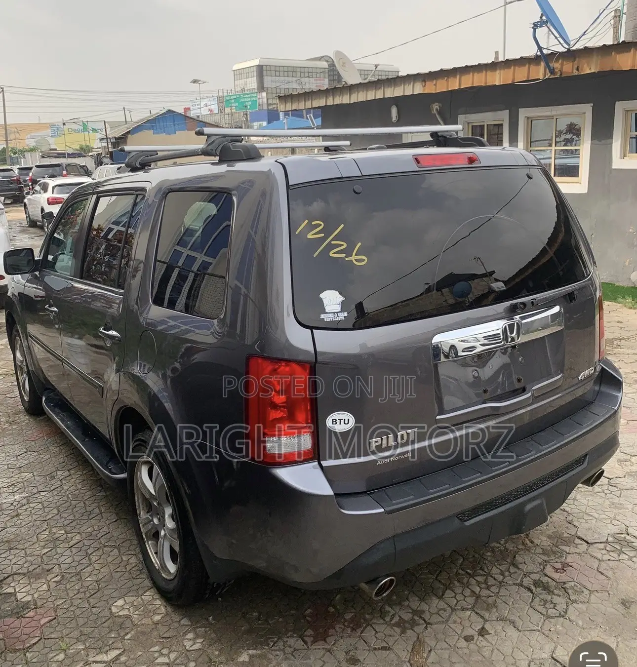 Honda Pilot EX-L 4dr SUV 4WD w/Navigation (3.5L 6cyl 5A) 2014 Gray