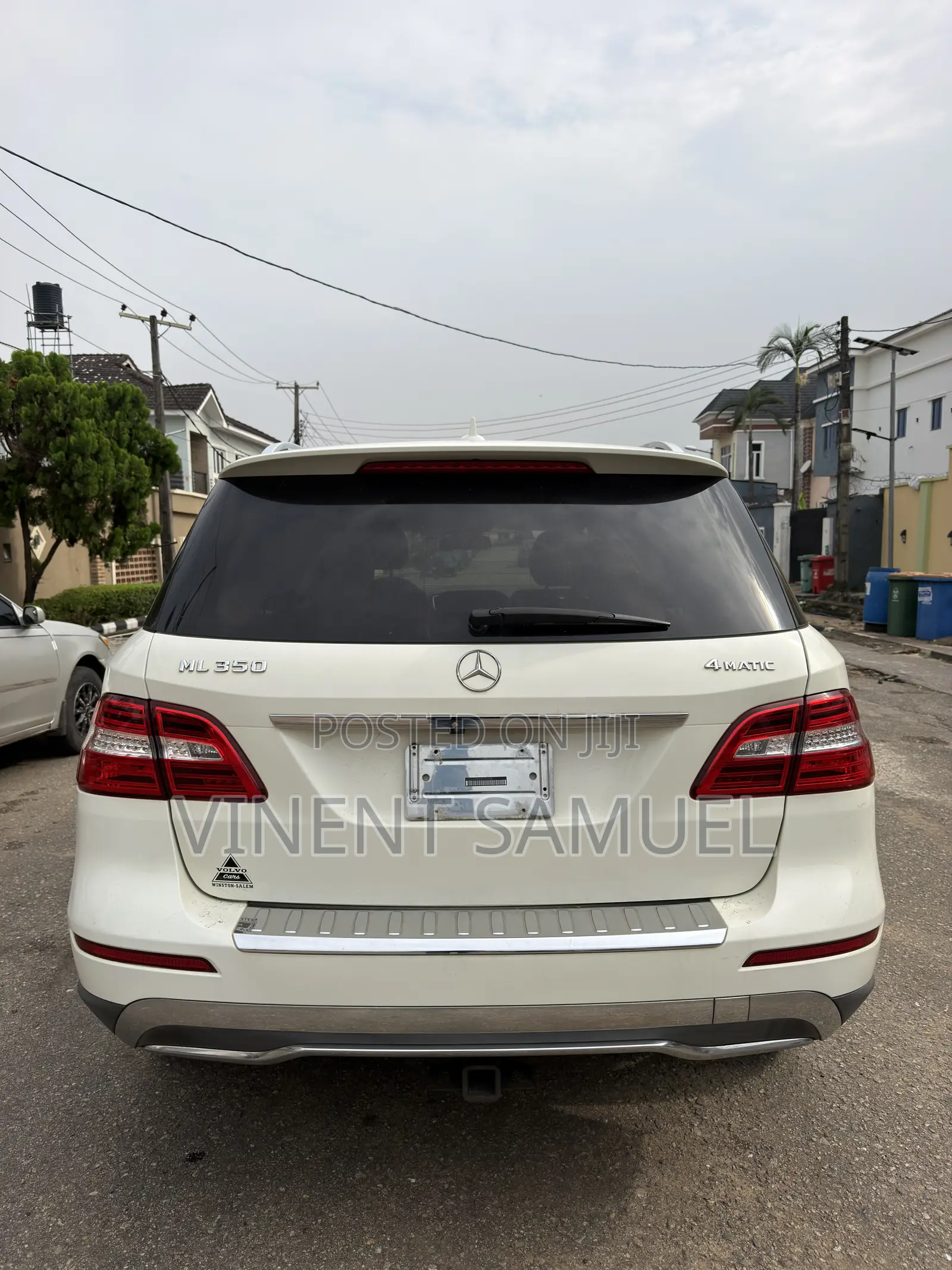 Mercedes-Benz M Class ML 350 4Matic 2013 White