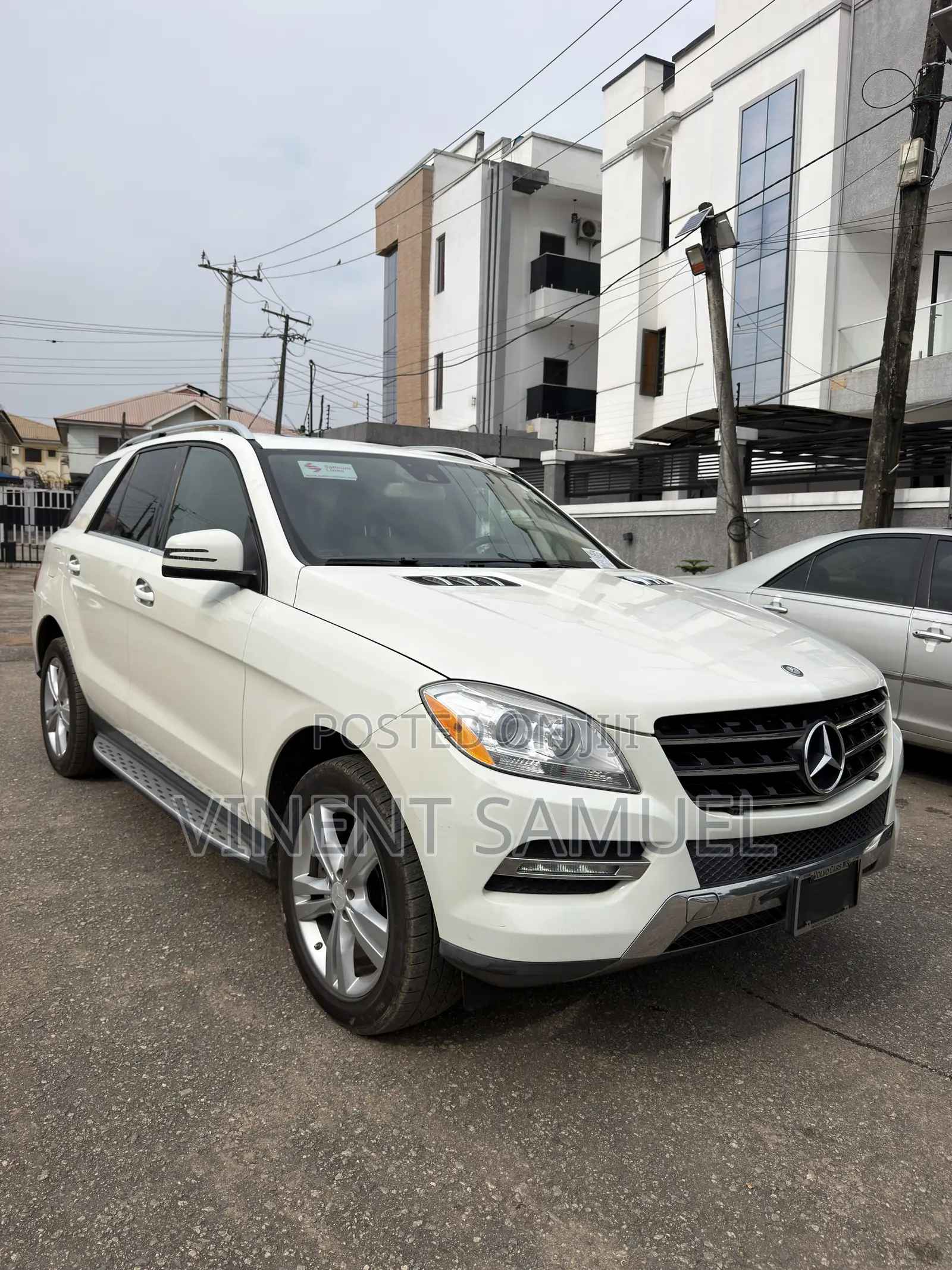 Mercedes-Benz M Class ML 350 4Matic 2013 White