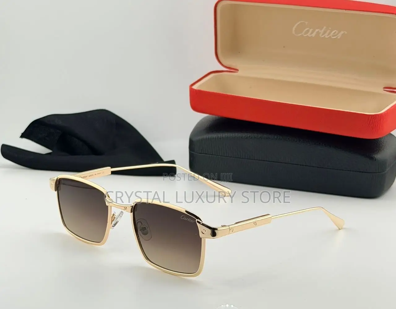 Cartier Quality Luxury Men Sunglasses
