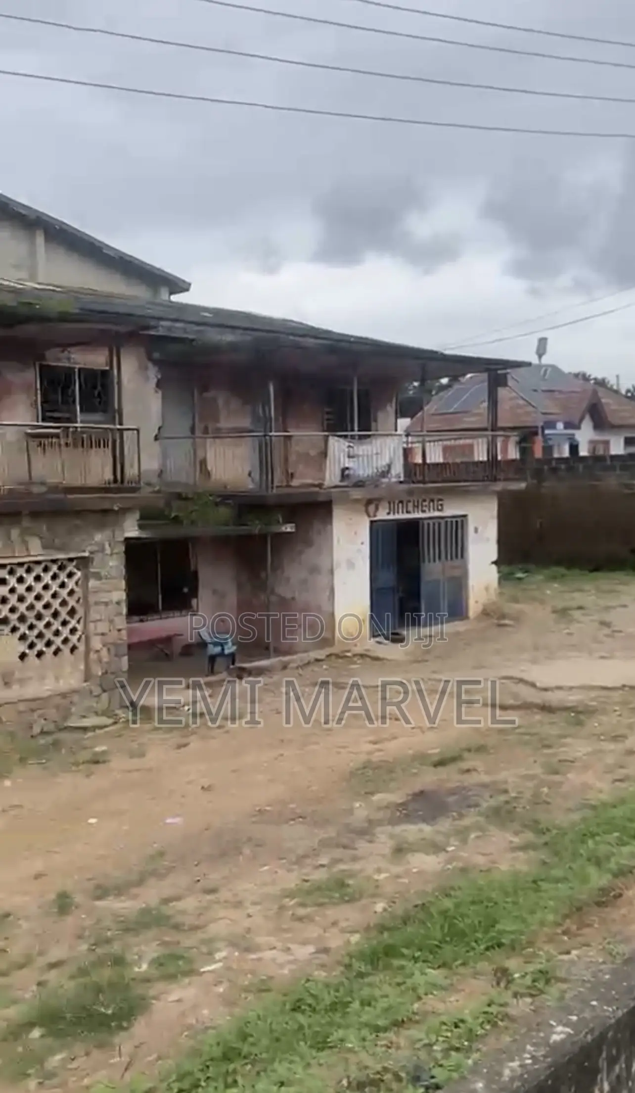 Commercial Land With Demolishable Building Facing Orita Challenge Road