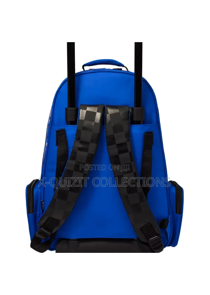 Smiggle Sonic 18-Inch Trolley Bag & Lunch Bag Set
