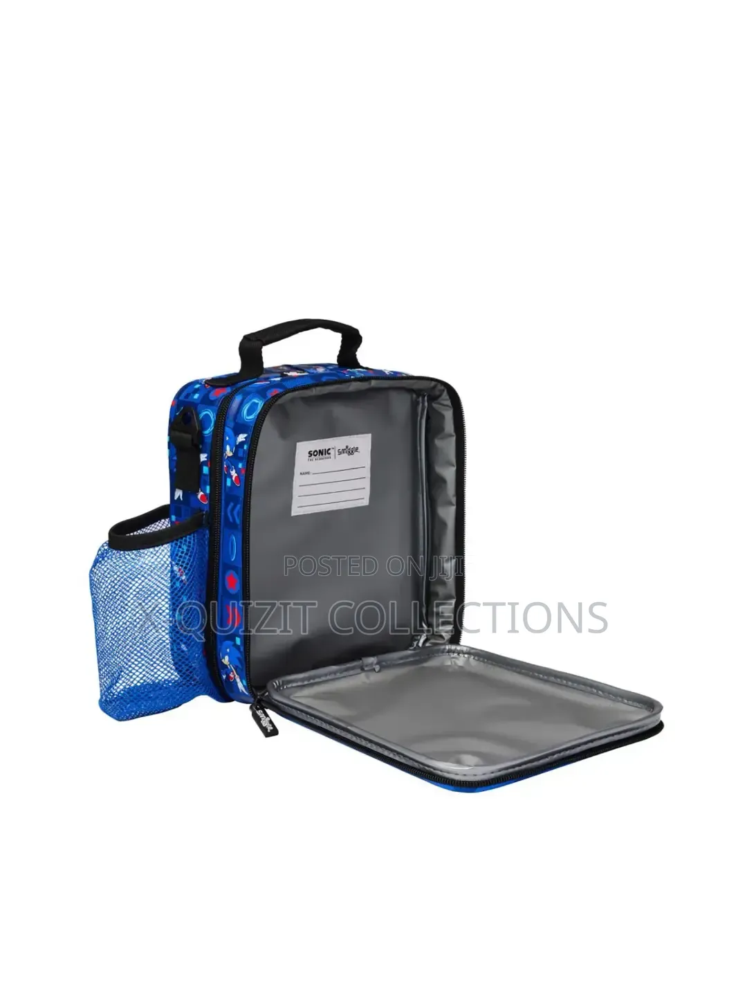 Smiggle Sonic 18-Inch Trolley Bag & Lunch Bag Set