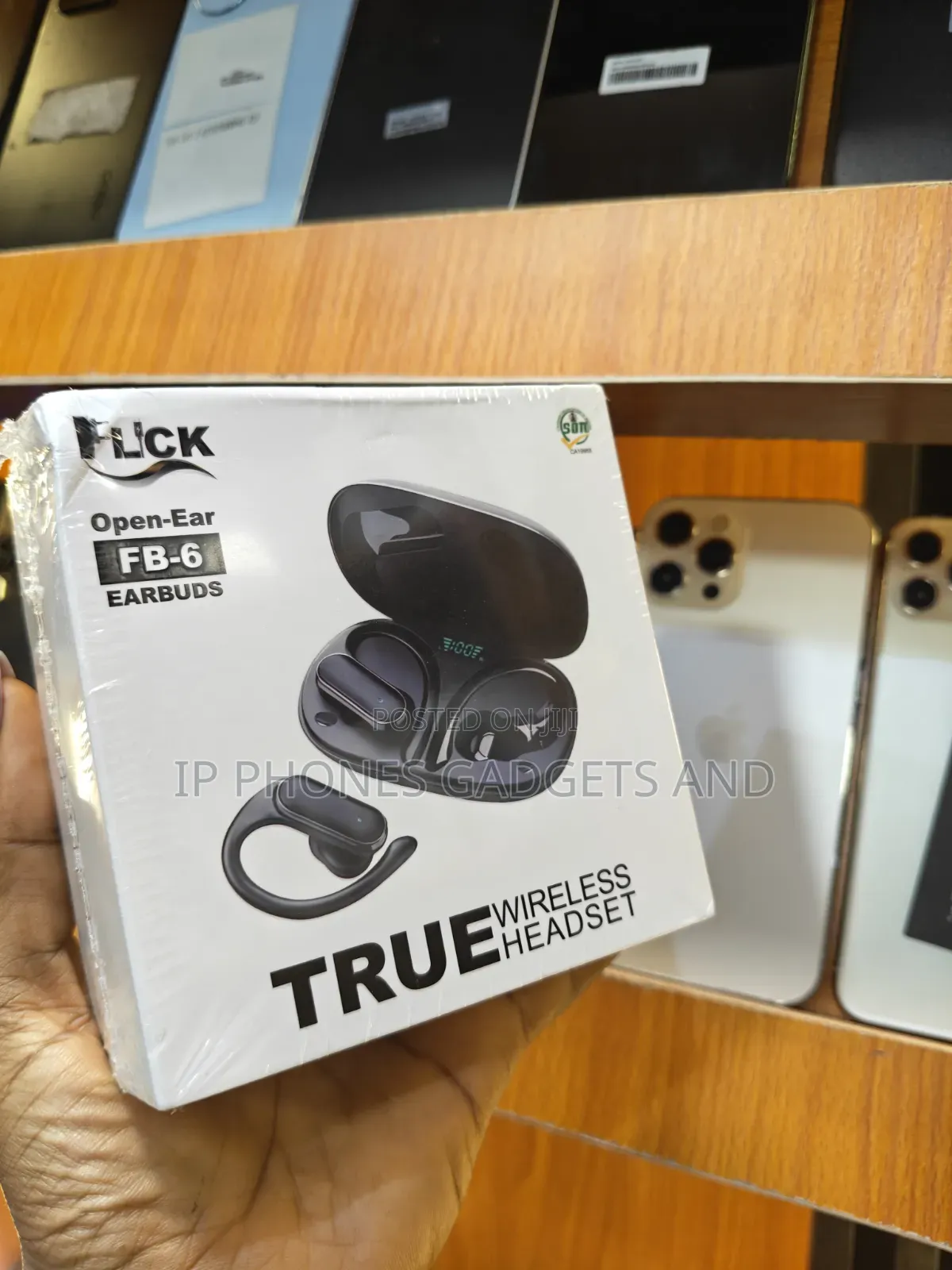 FLCK FB-6 Open-Ear Wireless Earbuds True Wireless Headset - New