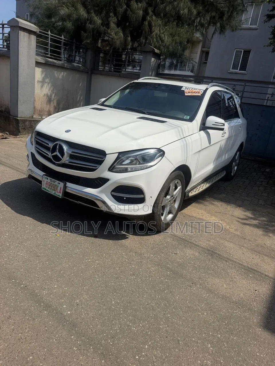 Mercedes-Benz GLE-Class 2016 White
