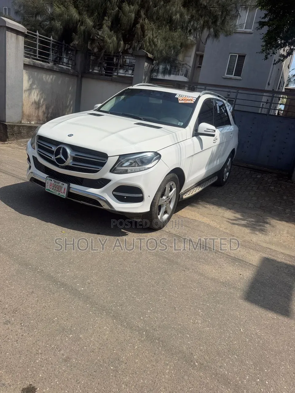 Mercedes-Benz GLE-Class 2016 White