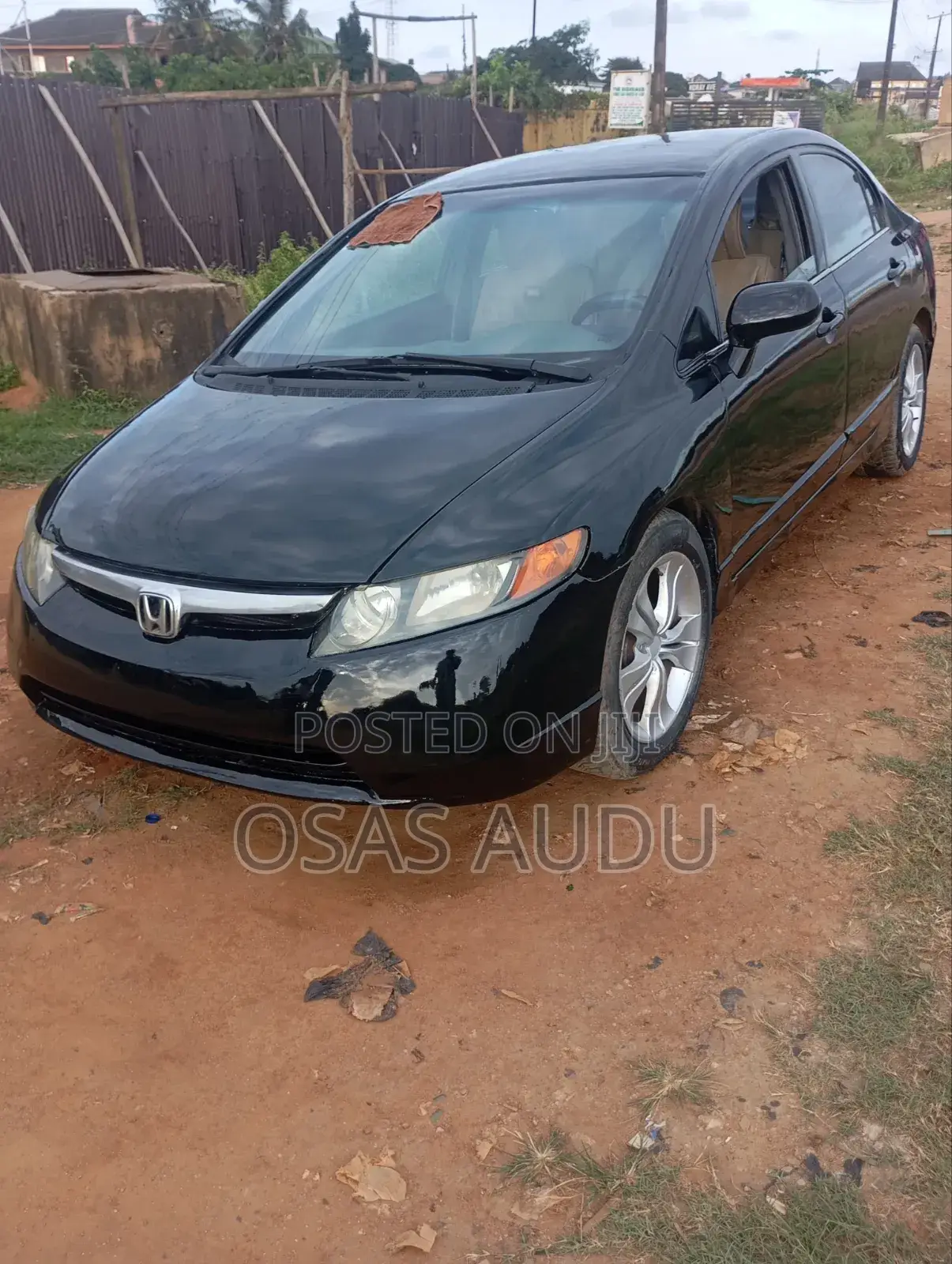 Honda Civic 1.8 Sedan EX Automatic 2007 Black