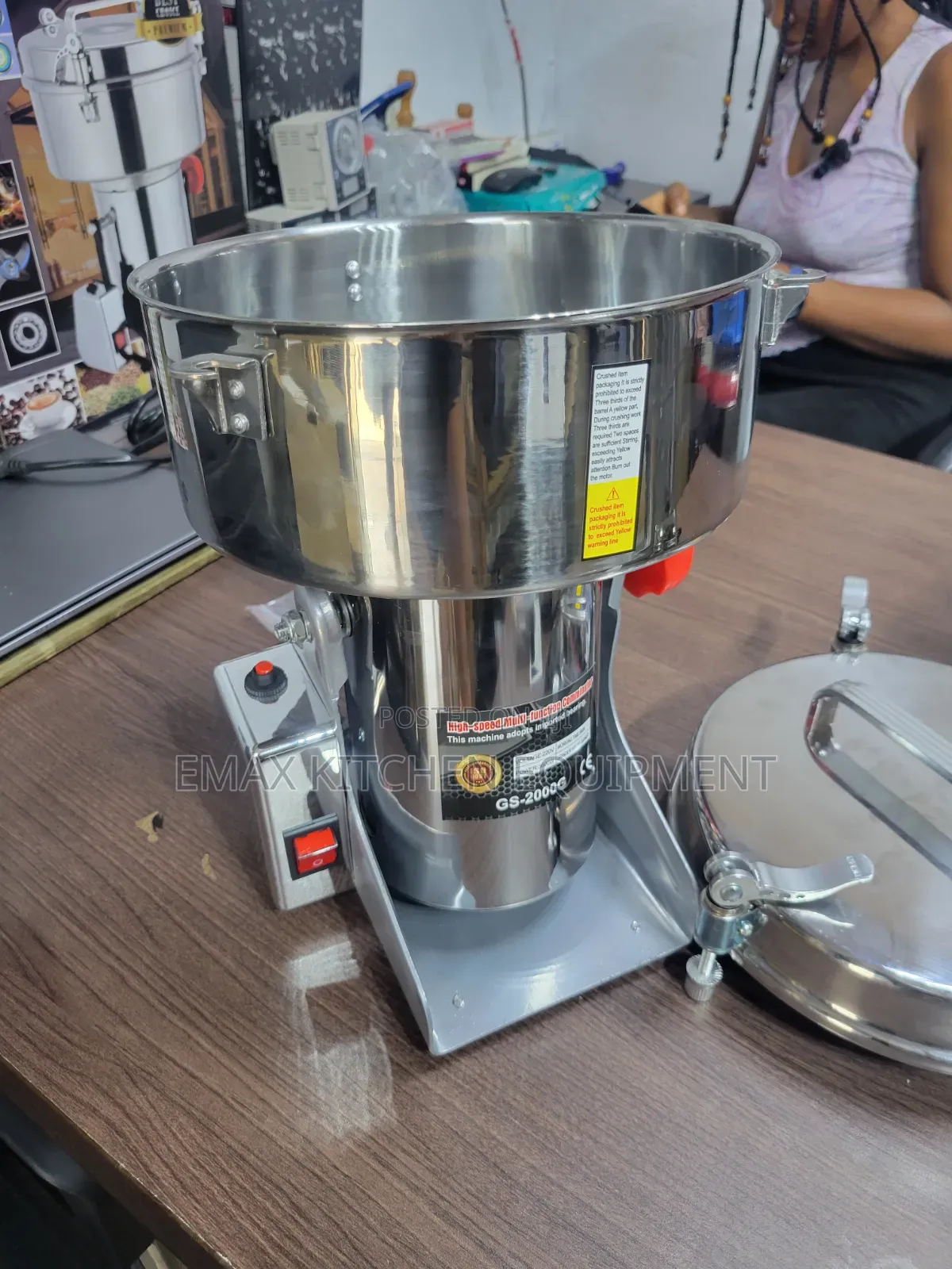 Industrial Spice Grinder 2000g