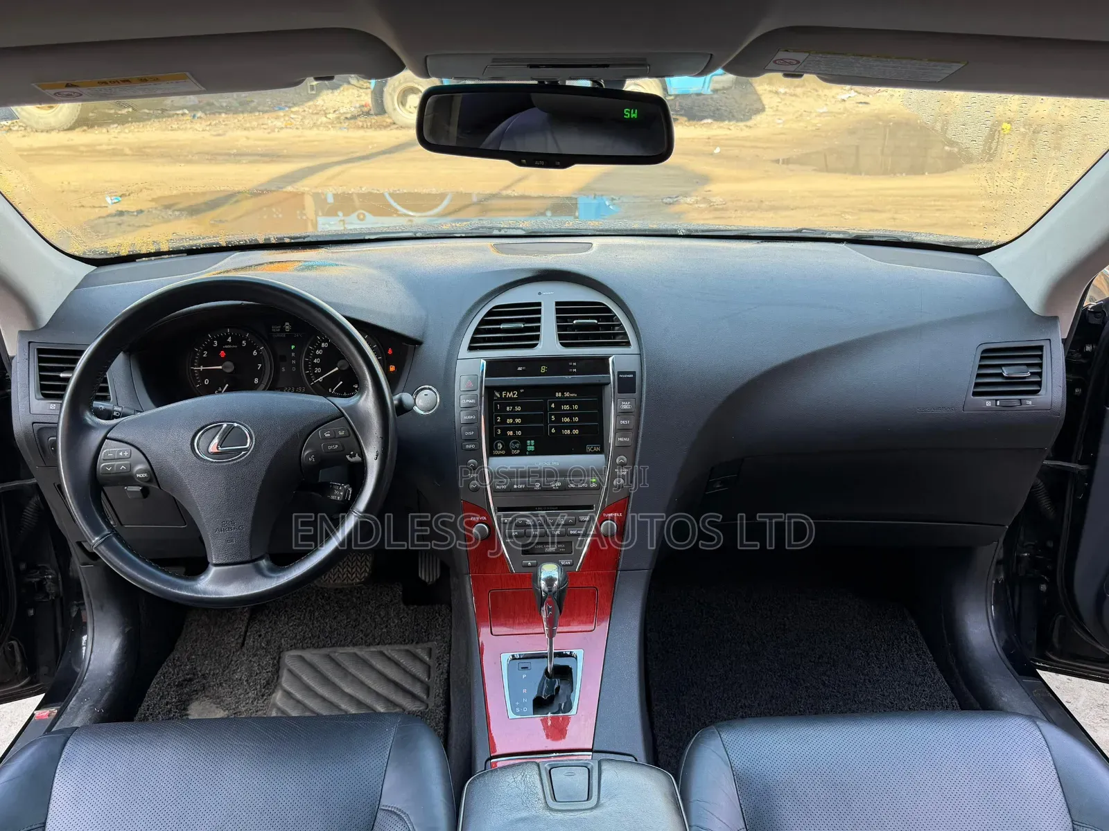 Lexus ES 350 2008 Black