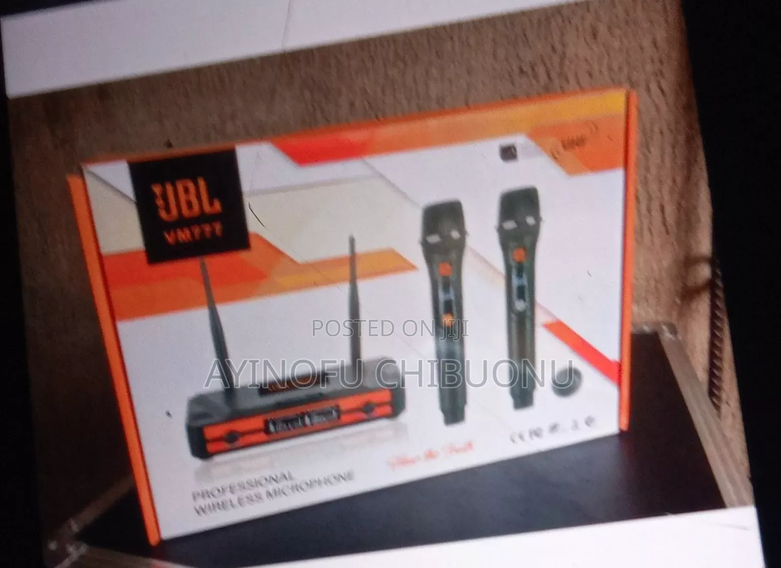 JBL Wireless Microphone Vm777
