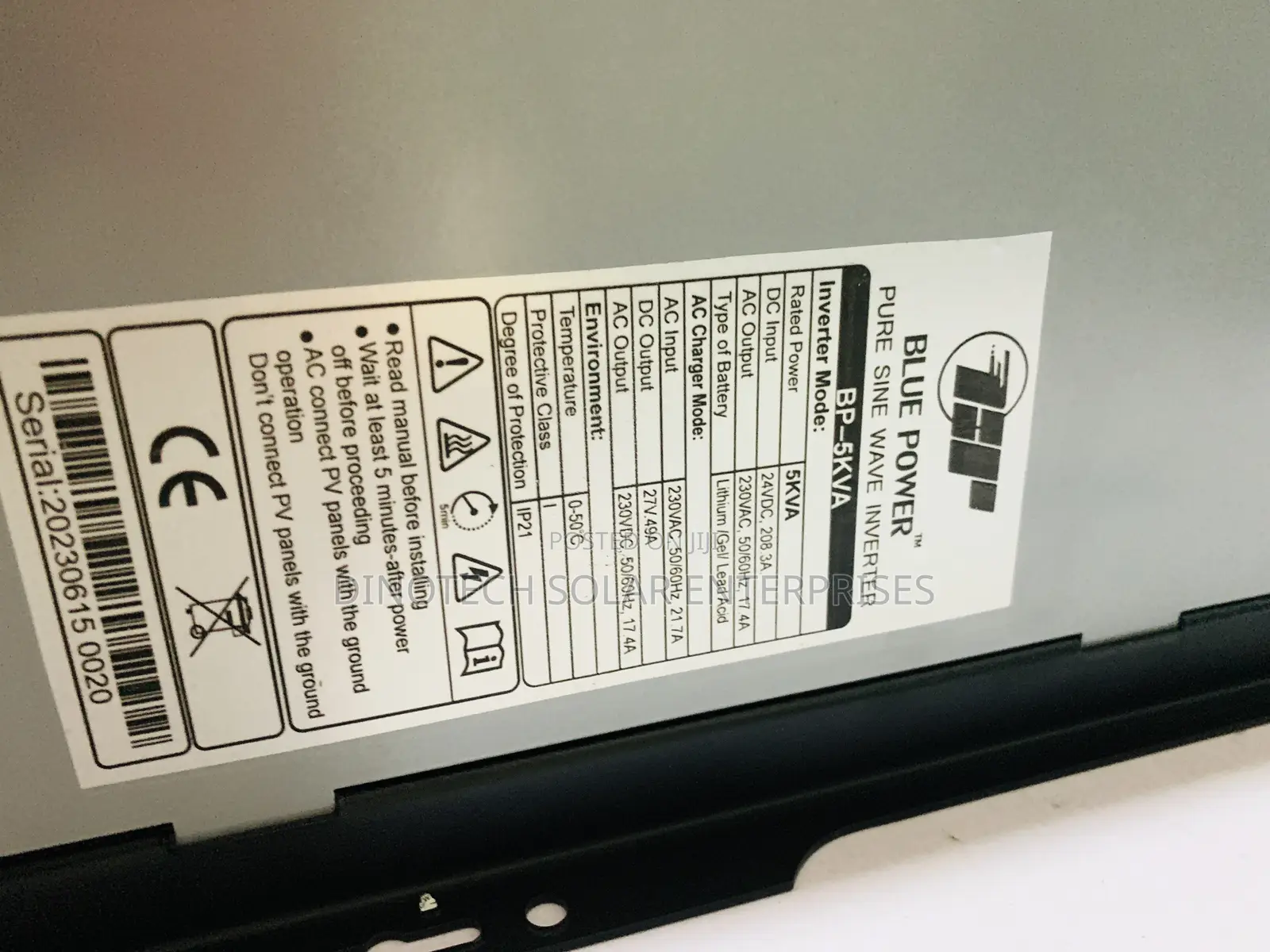 5kva 24v Blue Power Pure Sine Wave Inverter