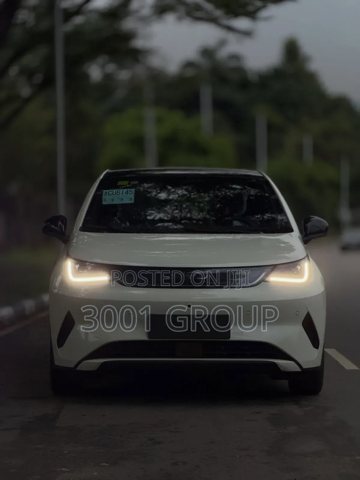New BYD Han 2026 White