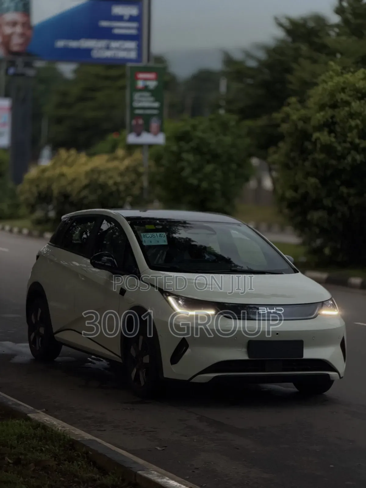 New BYD Han 2026 White