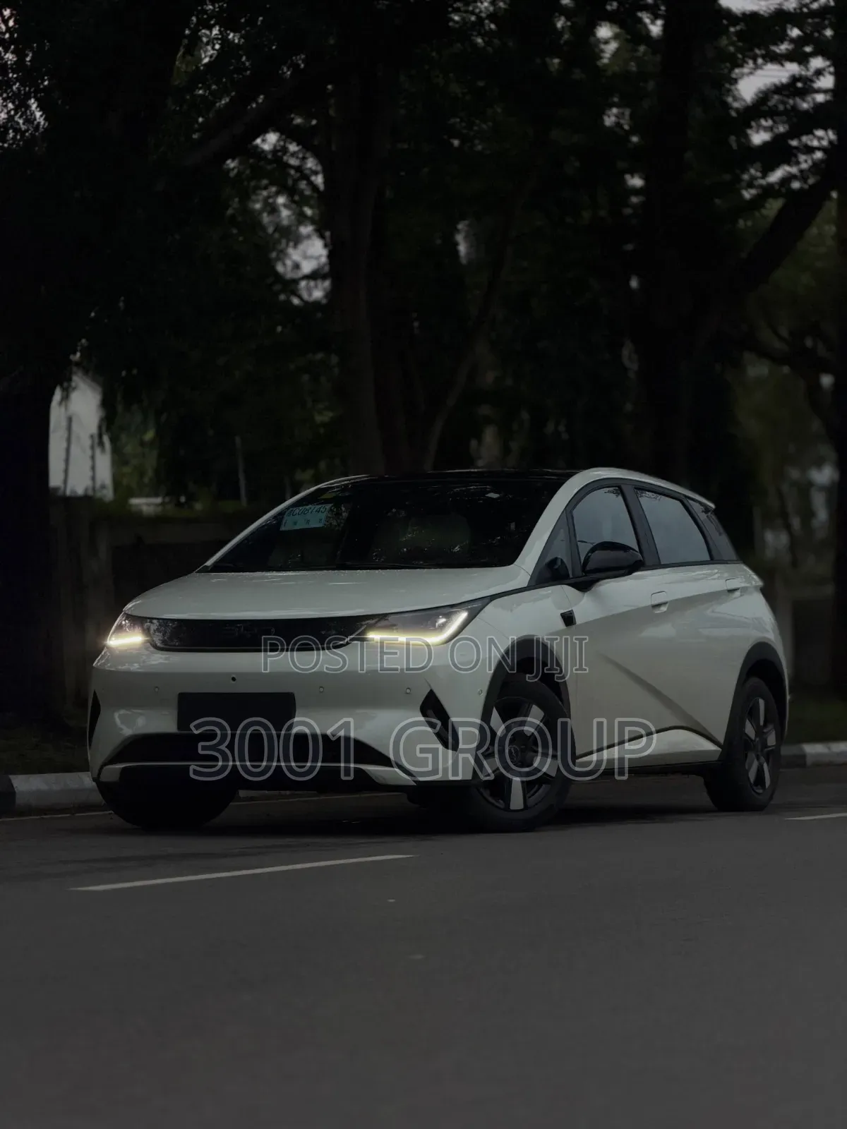 New BYD Han 2026 White