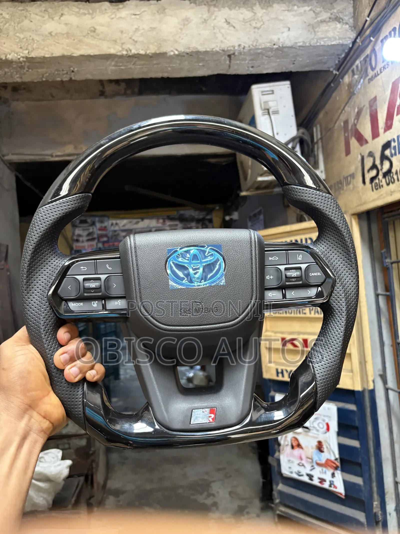 Toyota Landcruiser/Landcruiser Prado GR Sport Steering Wheel