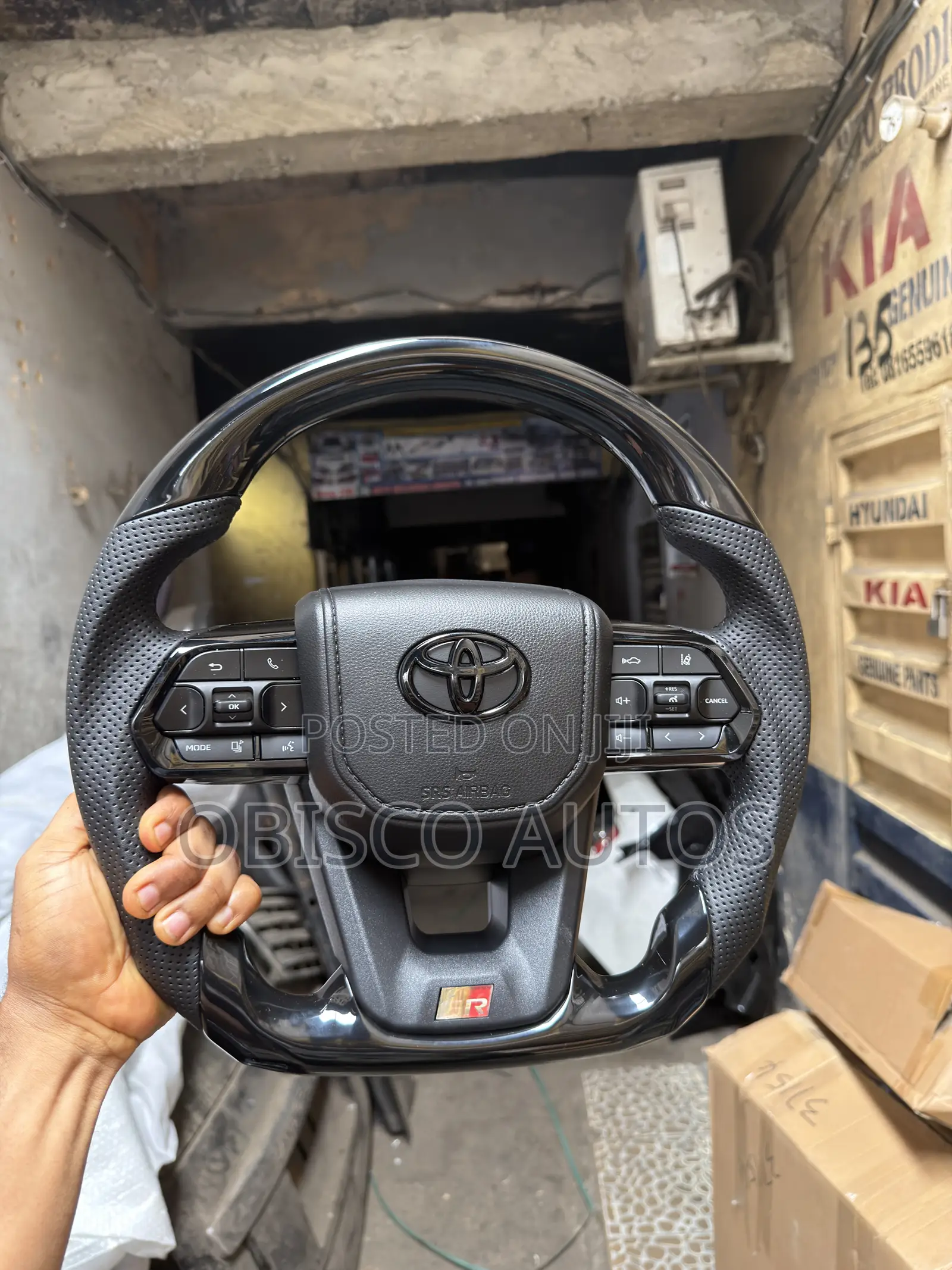 Toyota Landcruiser/Landcruiser Prado GR Sport Steering Wheel