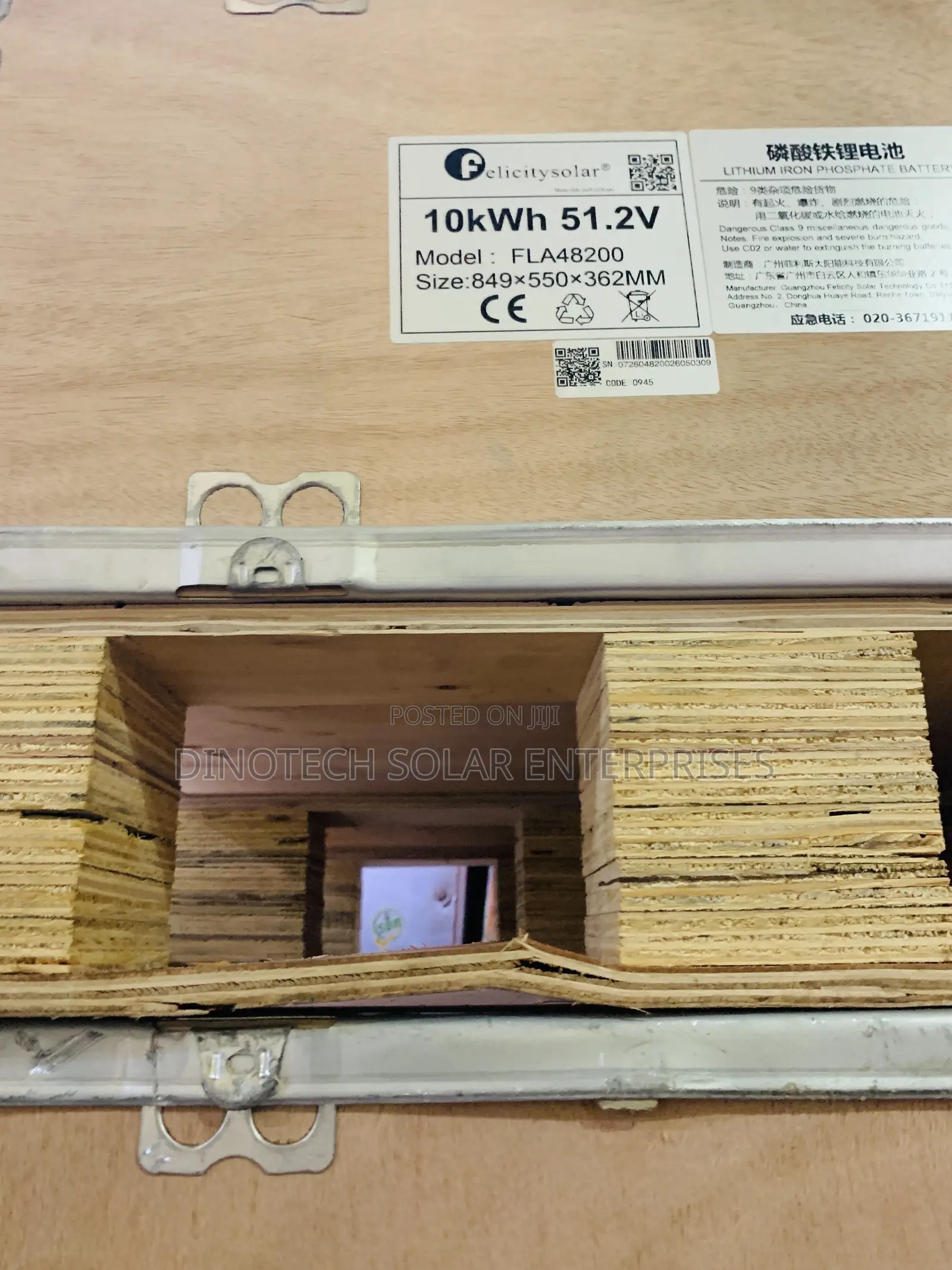 10kwh 51.2v Felicity Solar Lithium Battery
