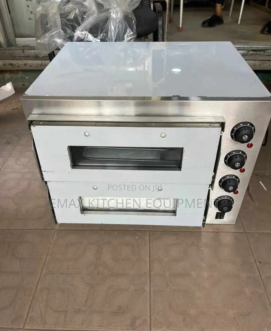 Electric Pizza Oven Double Deck
