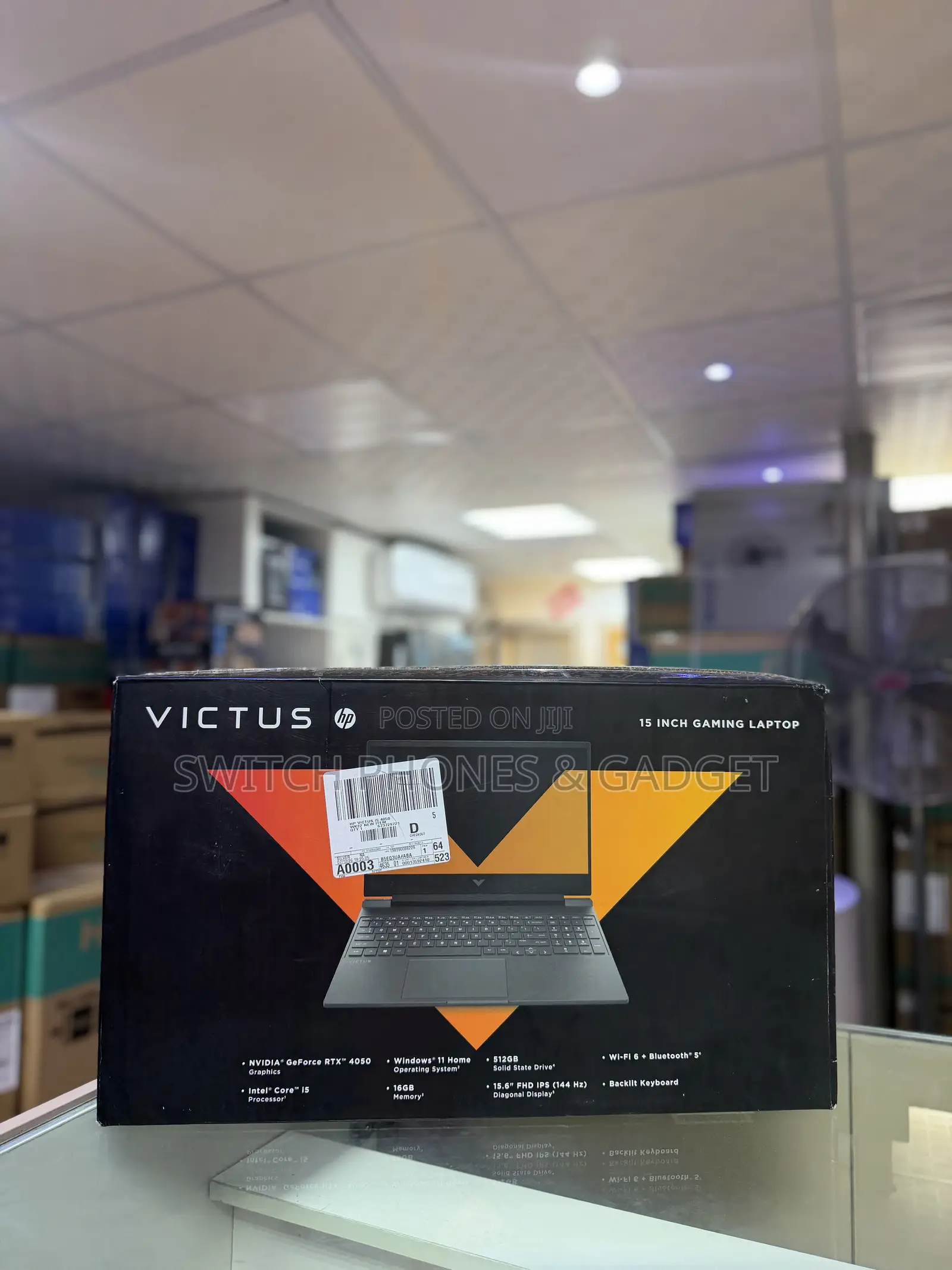 New Laptop HP Victus 15 16GB Intel Core i5 SSD 512GB