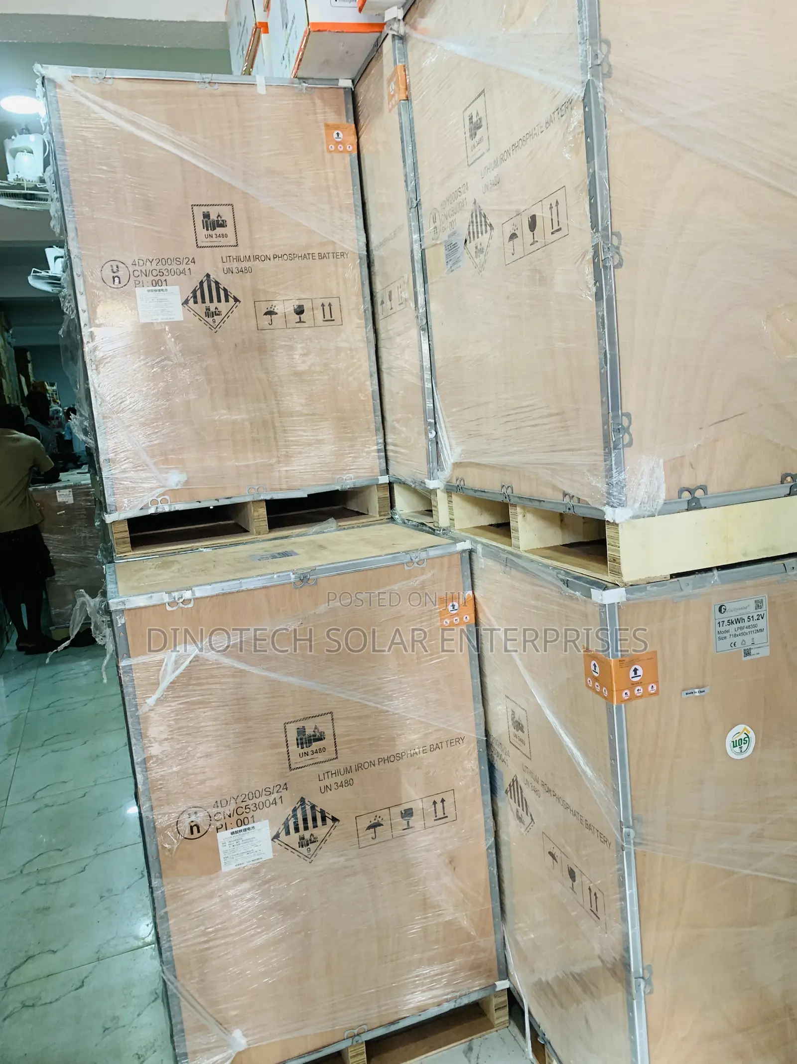 17.5kwh. 51.2v LPBF Felicity Solar Lithium Battery