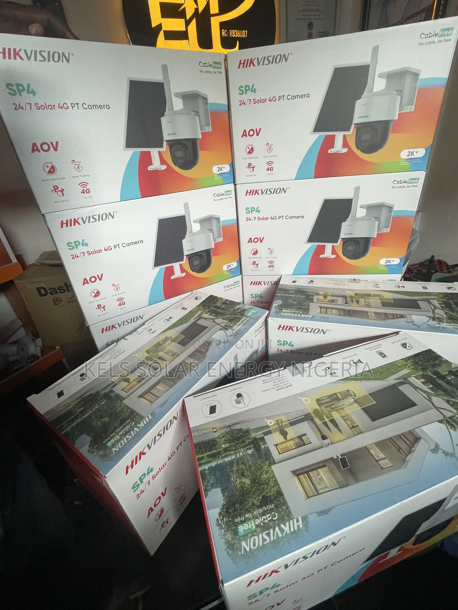 ๐ Hikvision SP4 Solar CCTV Camera
