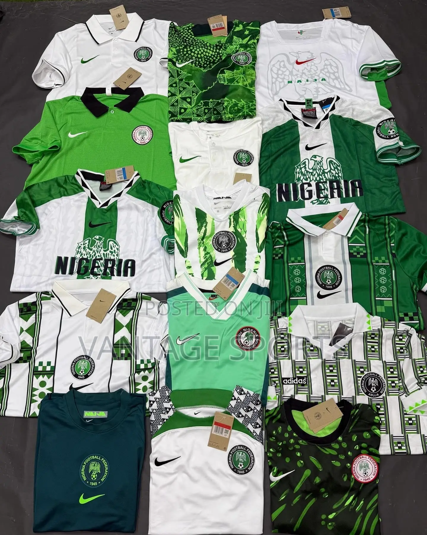 Nigeria Football Jersey Collection – Super Eagles Jerseys & Retro Kits