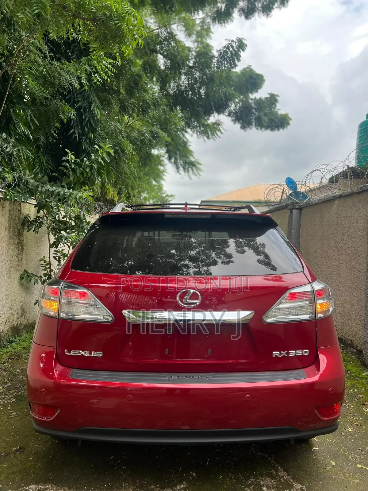 Lexus RX 2011 Red