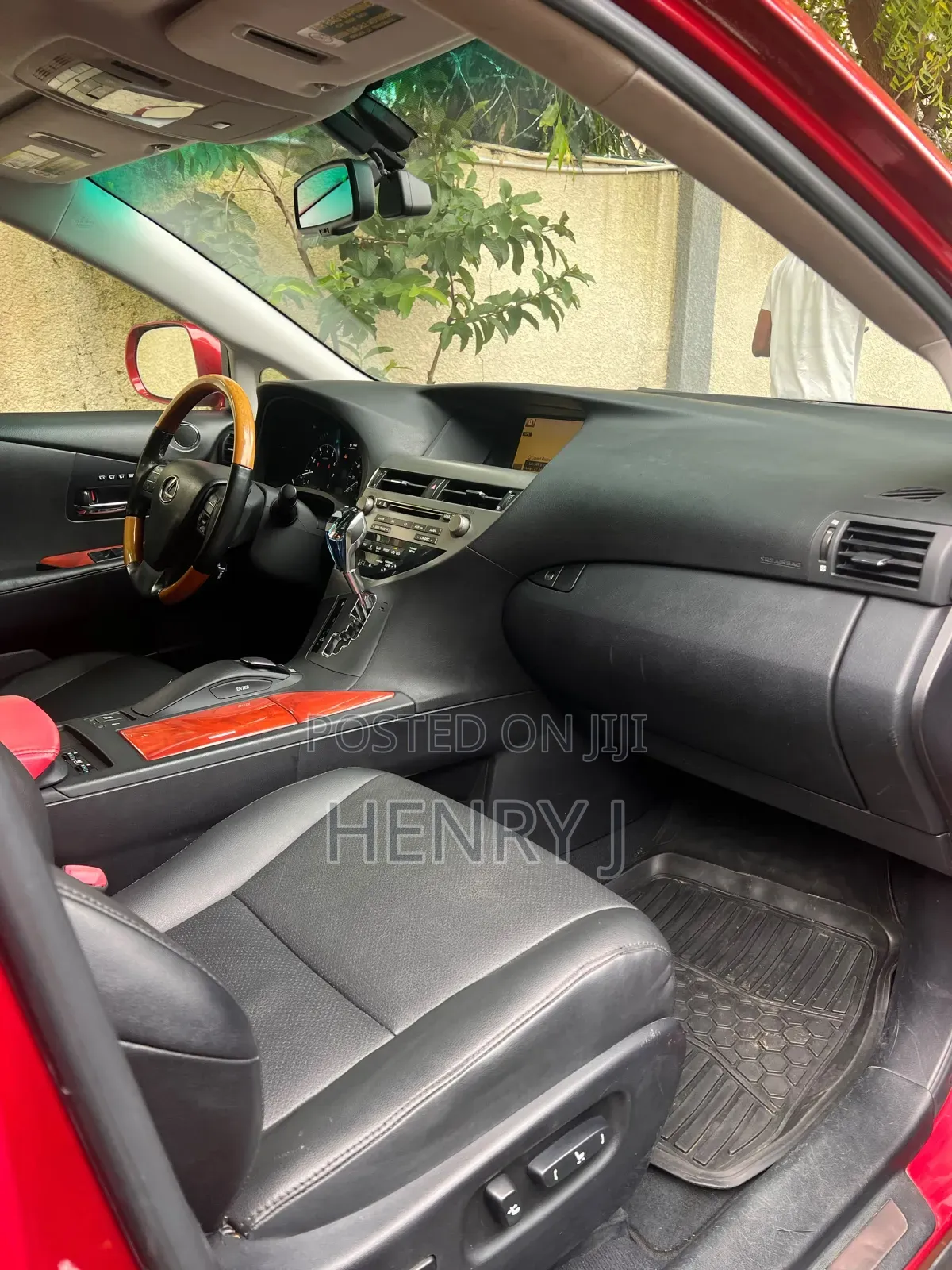 Lexus RX 2011 Red