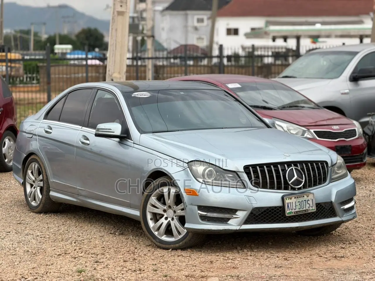 Mercedes-Benz C300 2013 Blue